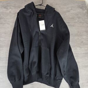 Nike Jordan Black Jumpman Full-Zip Hoodie